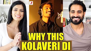 WHY THIS KOLAVARI DI REACTION  Dhanush Anirudh [upl. by Asyl]